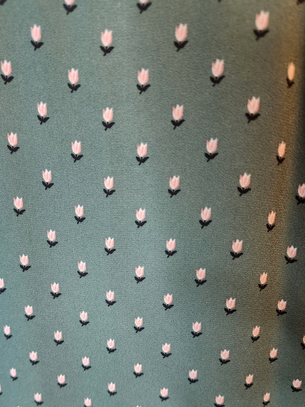 LOFT Pink Label on Teal Garment - Picture 5 of 5